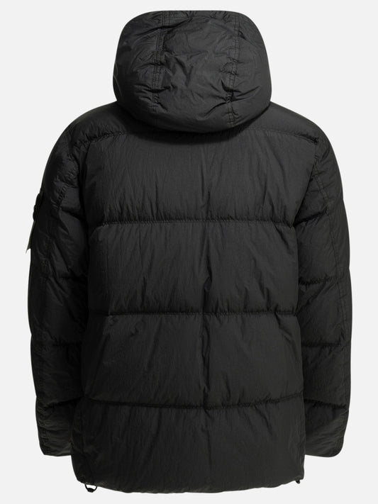 Down jackets Logo Black - Stone Island Men | PLP | VIETTI Online Store | 2