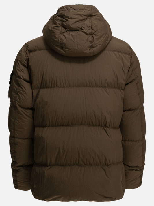 Down jackets Logo Brown - Stone Island Men | PLP | VIETTI Online Store | 2