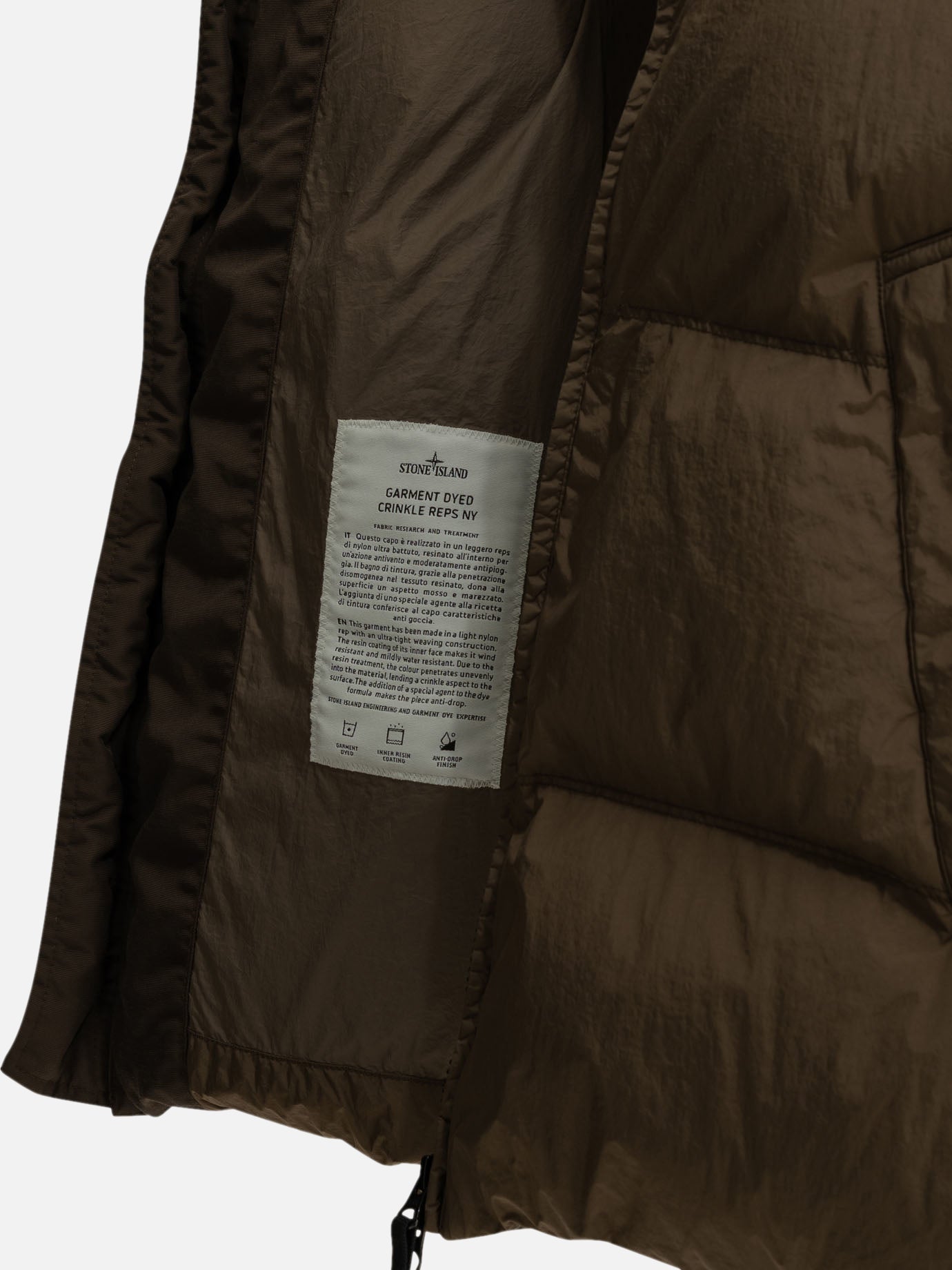 Down jackets Logo Brown - Stone Island Men | PDP | VIETTI Online Store | Zoom-Modal_4