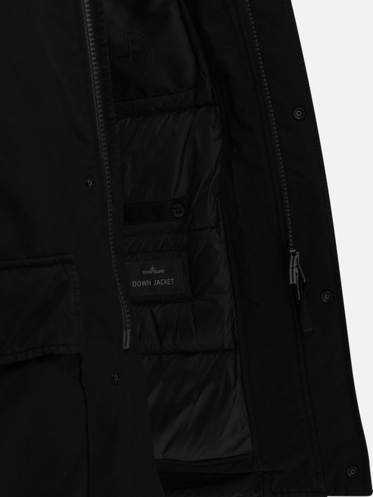 Stone Island "Ghost" Parka Blue