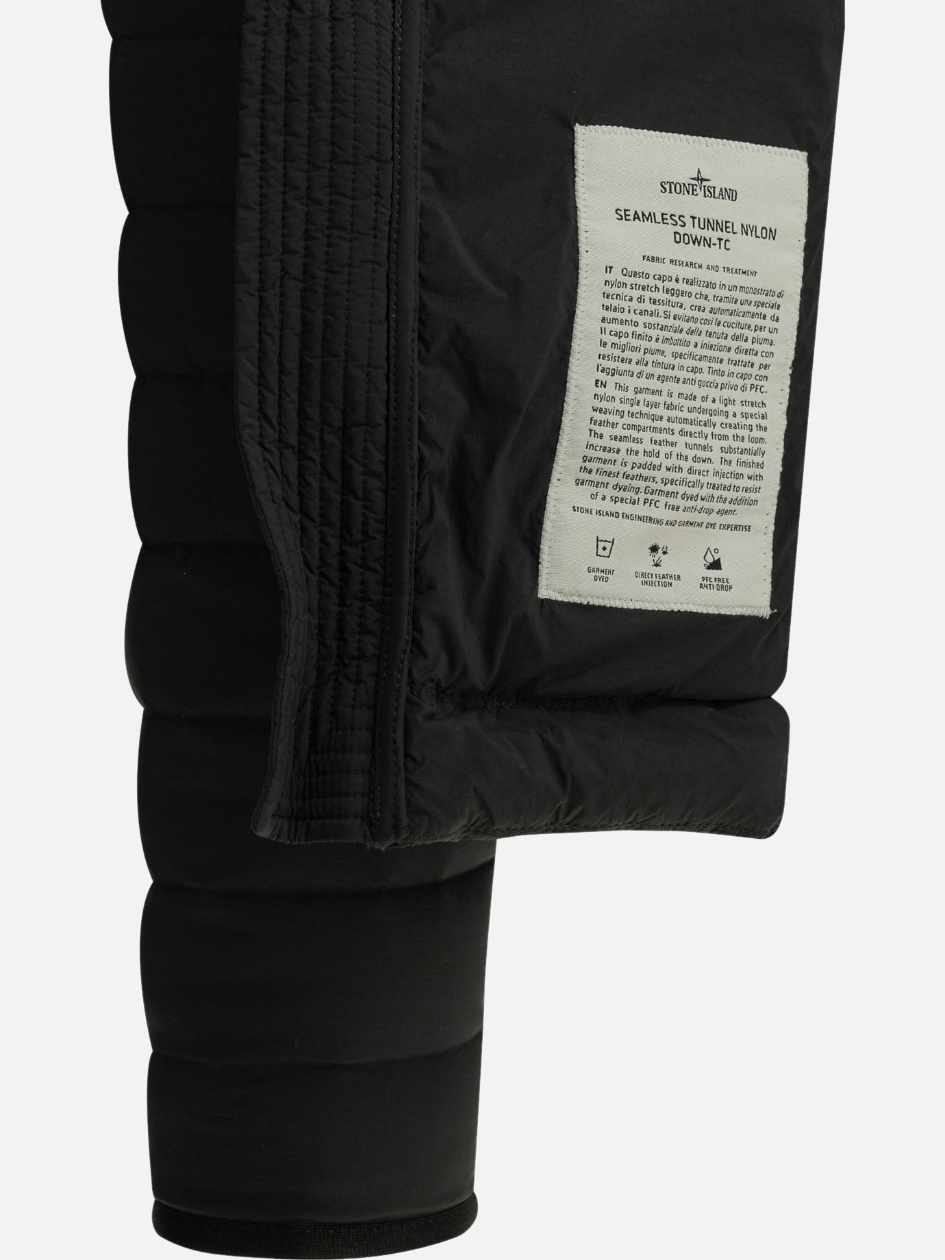 Down jackets Logo Black - Stone Island Men | PDP | VIETTI Online Store | Zoom-Modal_4