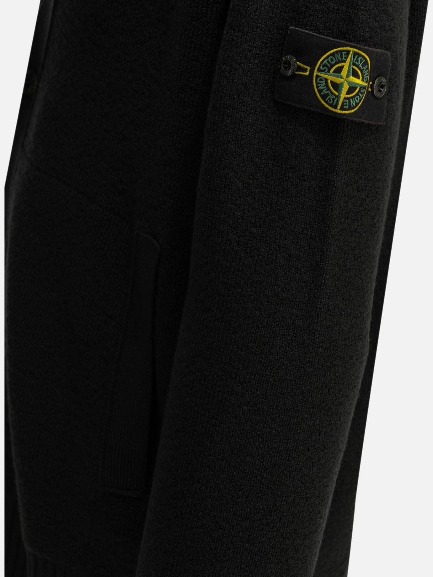 Cardigans Logo Black - Stone Island Men | PDP | VIETTI Online Store | Zoom-Modal_4