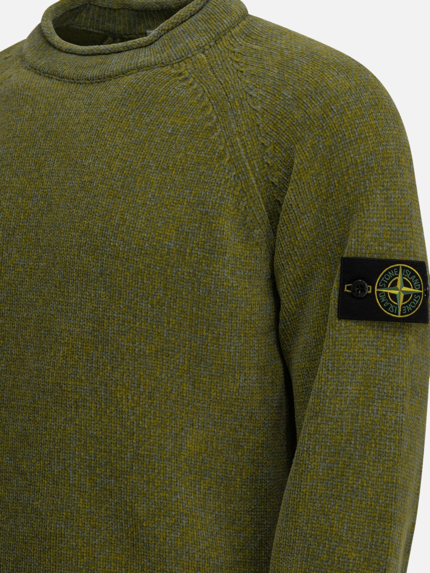 Crewneck sweaters Logo Green - Stone Island Men | PDP | VIETTI Online Store | Zoom-Modal_4