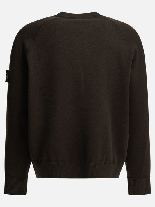 Crewneck sweaters Logo Brown - Stone Island Men | PLP | VIETTI Online Store | 2