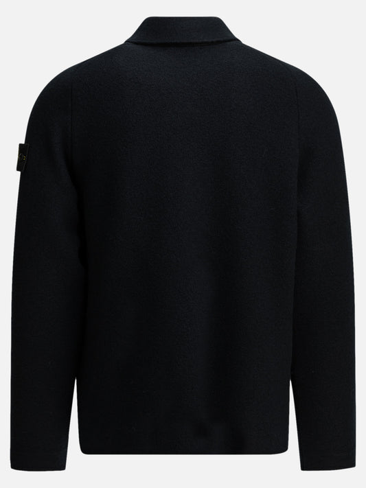 Cardigans Logo Blue - Stone Island Men | PDP | VIETTI Online Store | 2