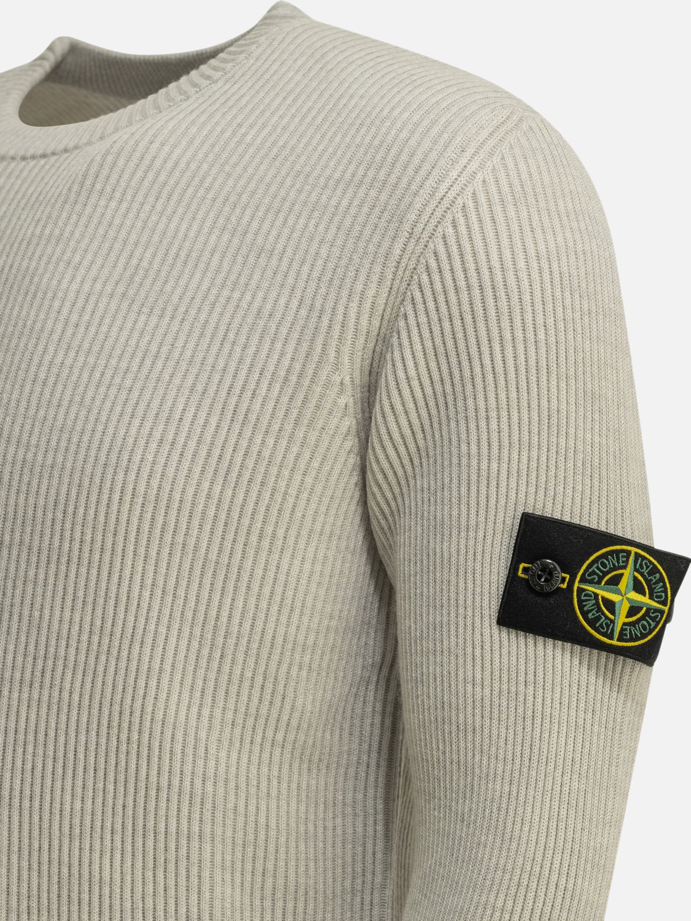 Crewneck sweaters Logo Grey - Stone Island Men | PDP | VIETTI Online Store | Zoom-Modal_6