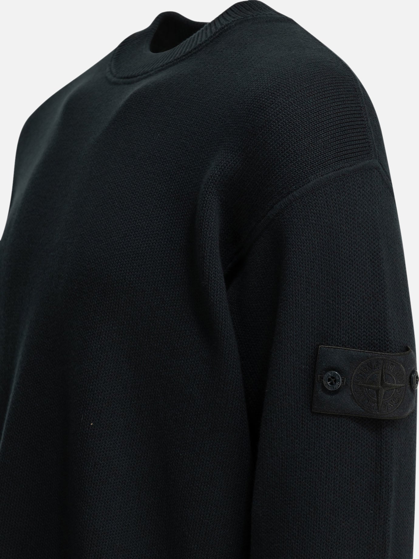 Maglioni girocollo Logo Blu - Stone Island Uomo | PDP | VIETTI Online Store | Zoom-Modal_6