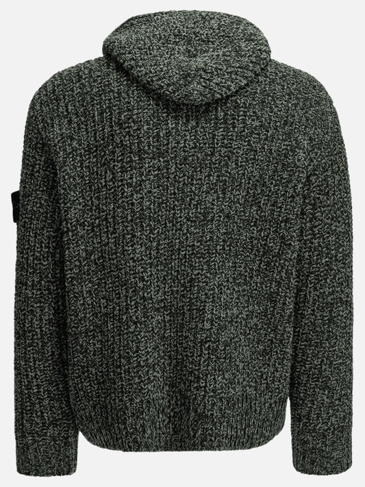Zipped sweaters Logo Green - Stone Island Men | PDP | VIETTI Online Store | 2