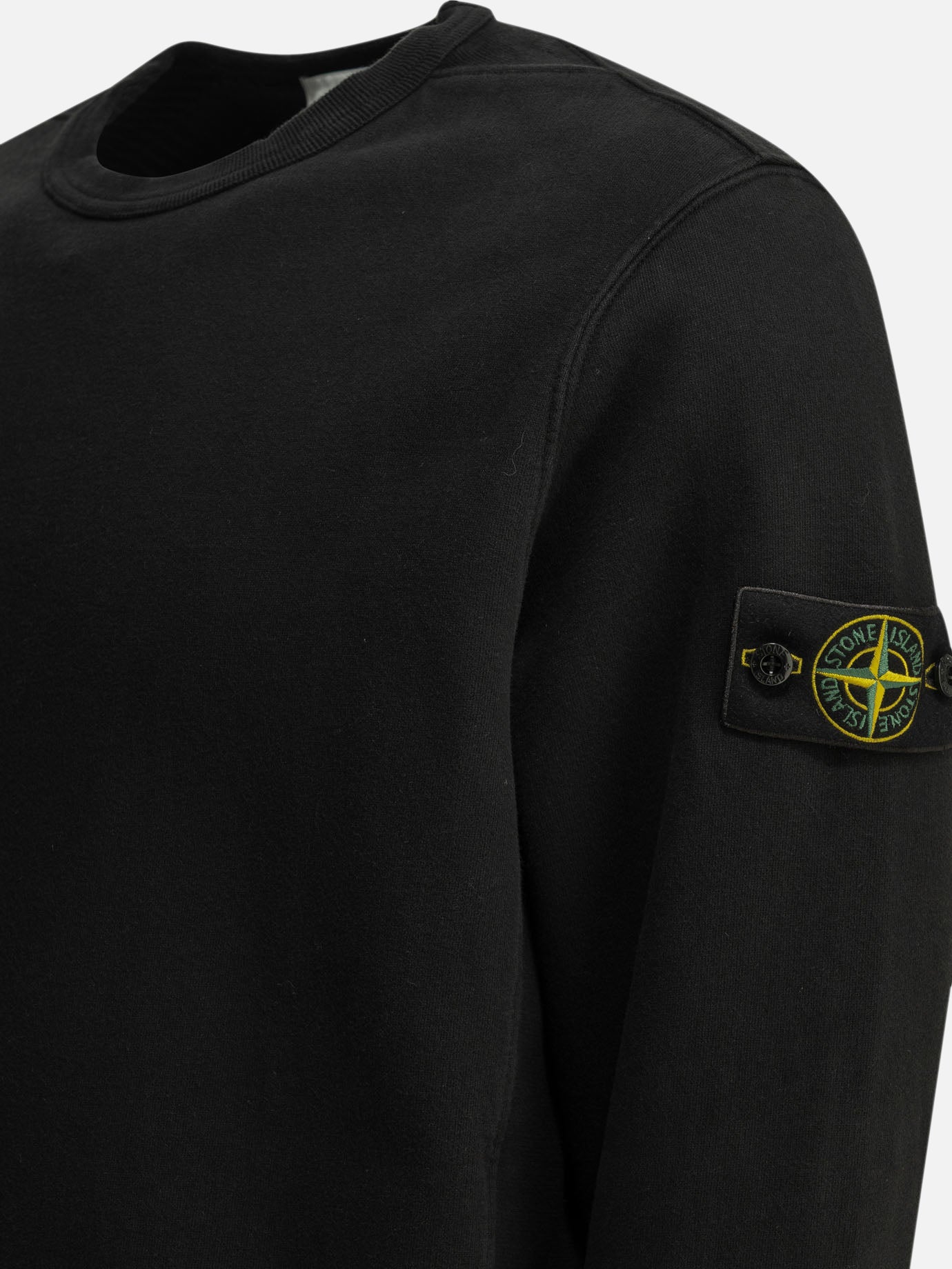 Felpe girocollo Logo Nero - Stone Island Uomo | PDP | VIETTI Online Store | Zoom-Modal_4