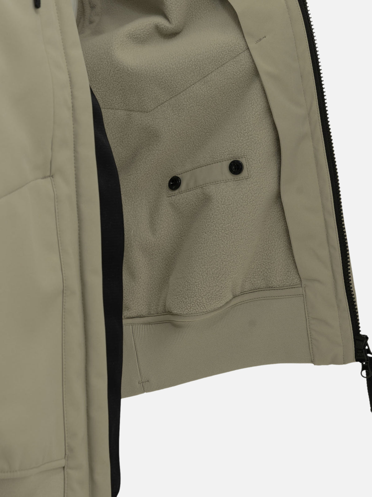 Stone Island "Soft Shell" Bomber Jacket Beige