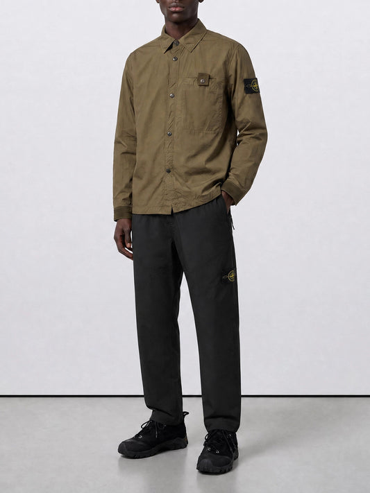 Overshirt jackets Logo Green - Stone Island Men | PLP | VIETTI Online Store | 2
