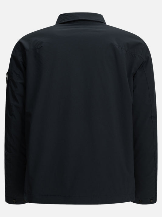 Stone Island "Soft Shell" Padded Jacket Blue