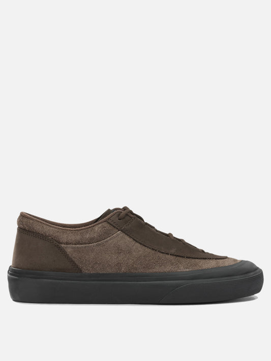 Stone Island Low-top suede sneakers Brown