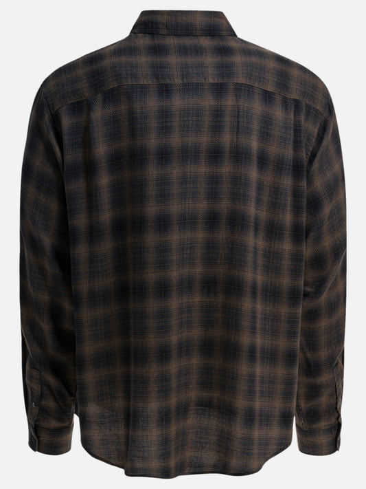 Stüssy "Matthew" Casual Shirt Brown