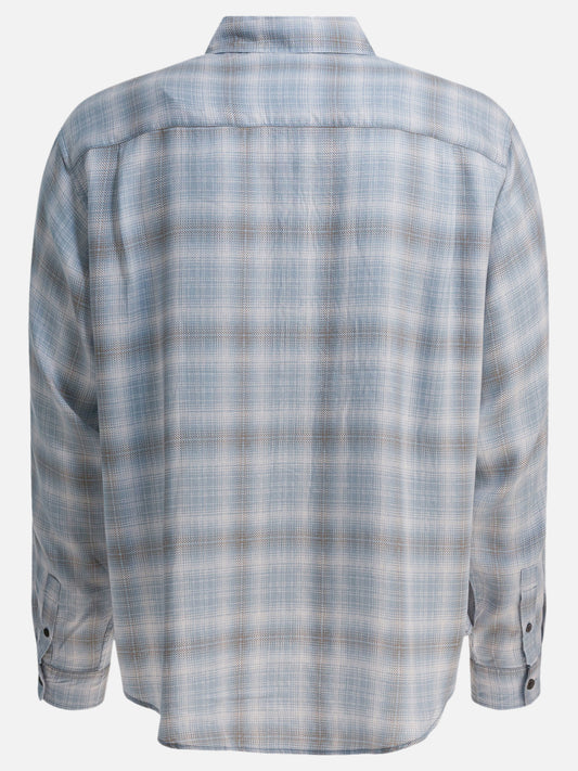 Stüssy "Matthew" Casual Shirt Light blue
