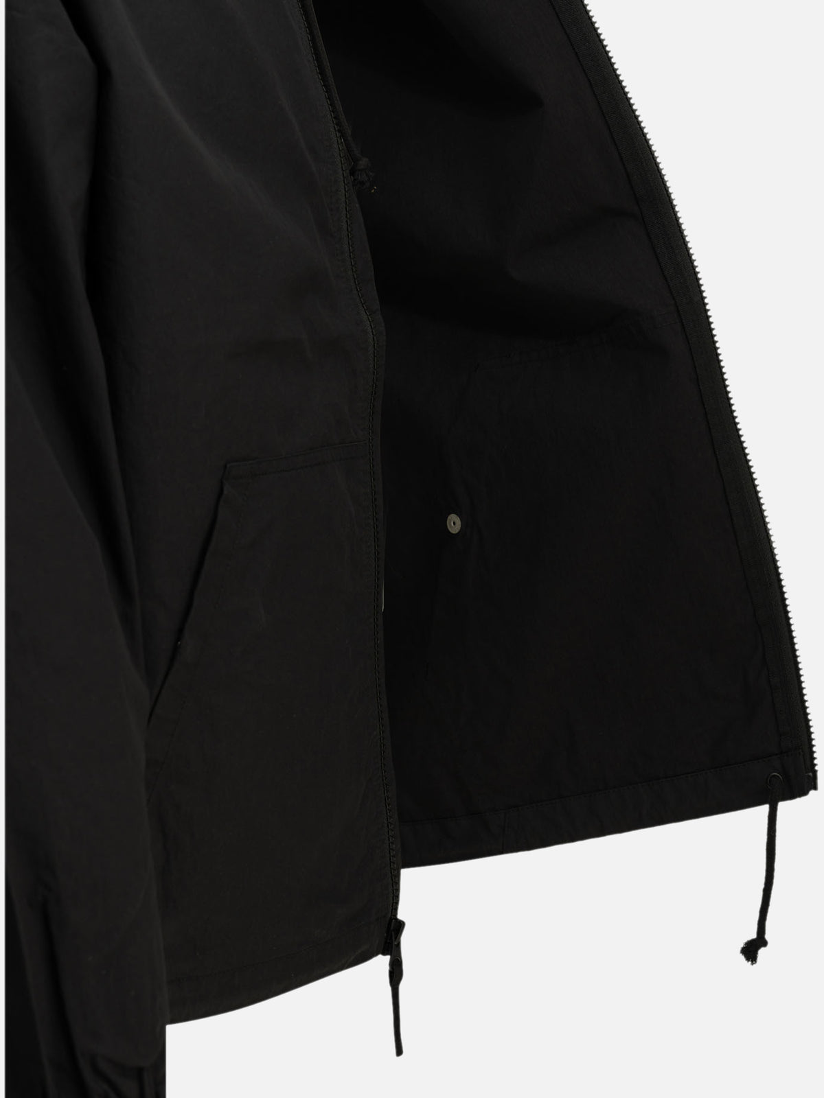 Stüssy Windbreaker with logo Black