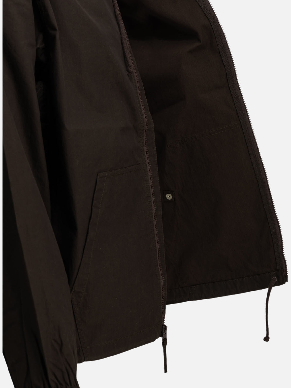 Stüssy Windbreaker with logo Brown
