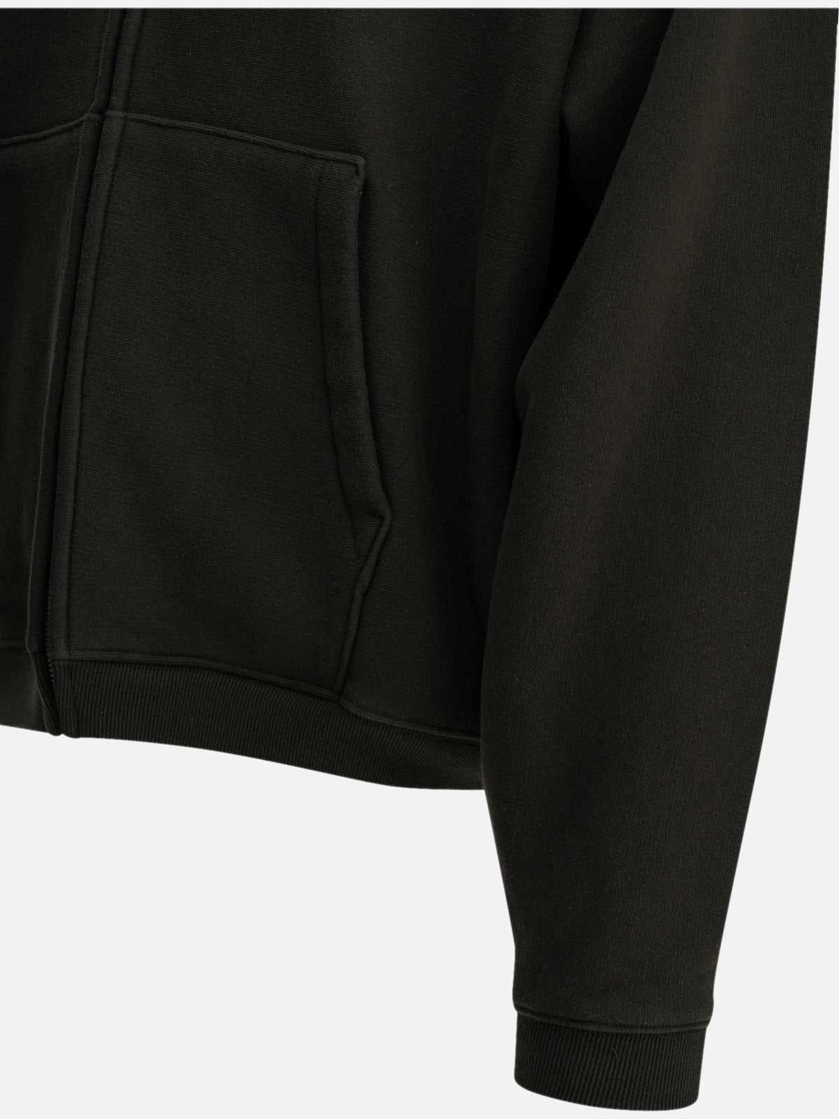 Stüssy "Varsity" Zip-Up Sweatshirt Black