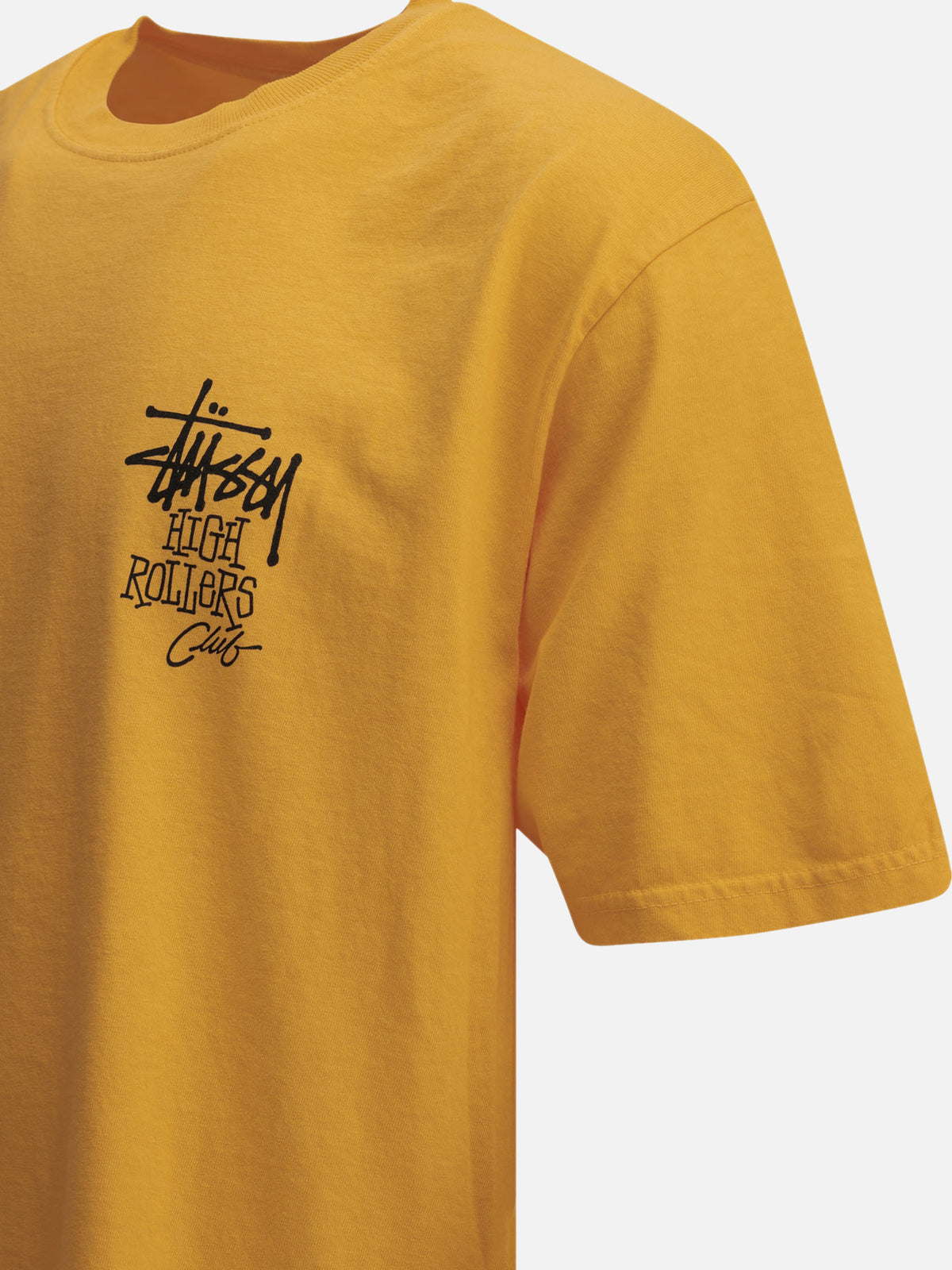 Stüssy "High Rollers" Crew-Neck T-Shirt Orange