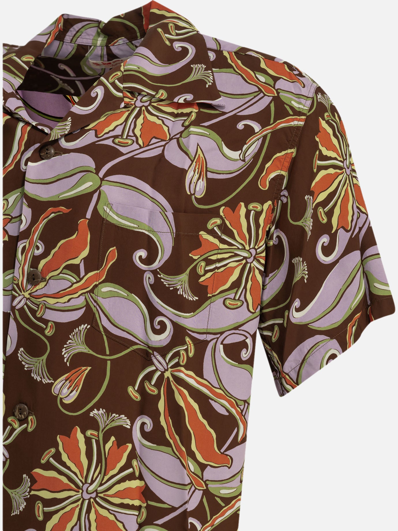 Camicie casual Floral Marrone - Sun Surf Uomo | PDP | VIETTI Online Store | Zoom-Modal_4