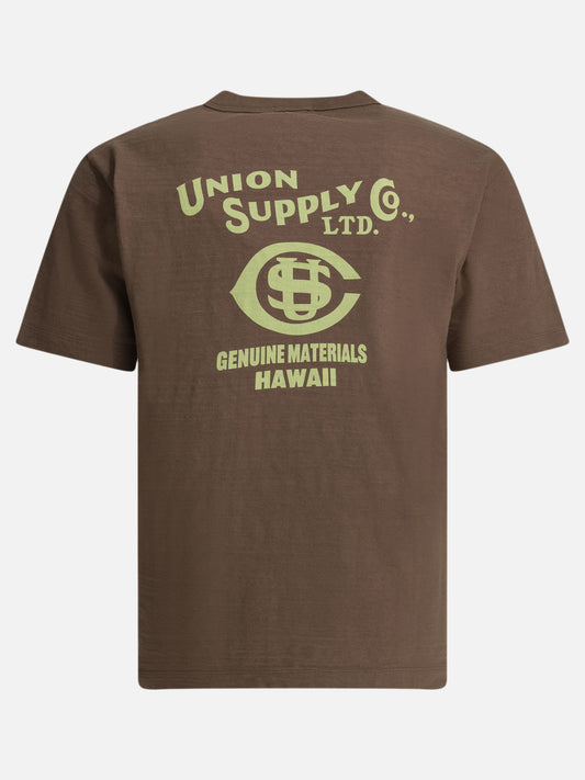 Crewneck t-shirts Logo Brown - Sun Surf Men | PLP | VIETTI Online Store | 2
