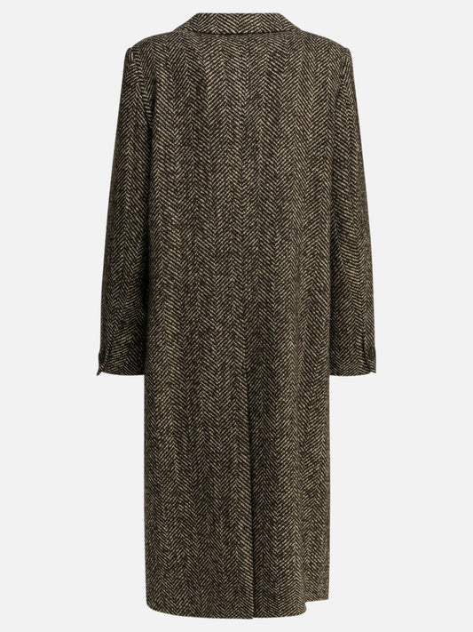 Long coats Herringbone Brown - Tagliatore Women | PLP | VIETTI Online Store | 2