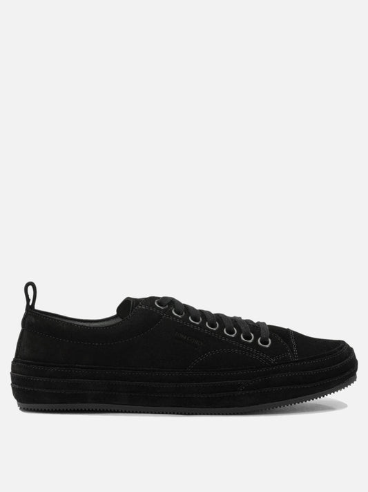 Tom Ford "Dean" Low-Top Sneakers Black
