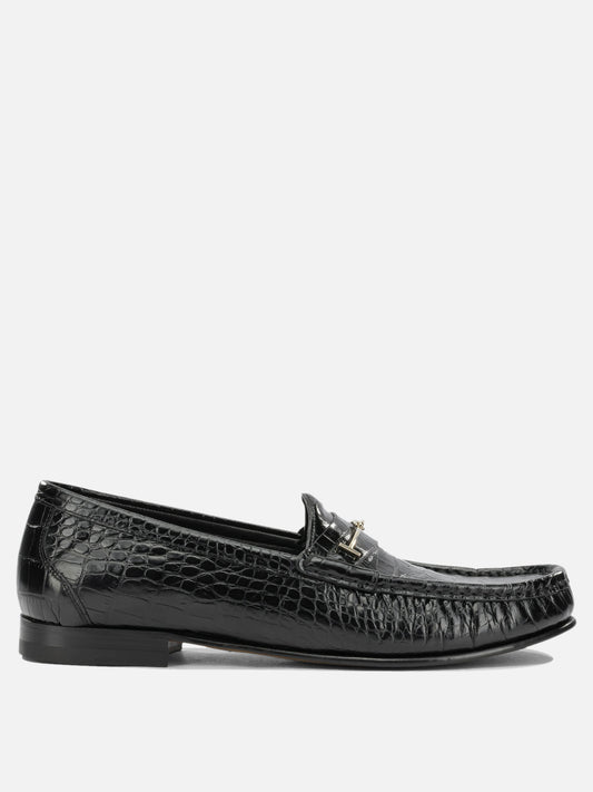 Tom Ford "Double T" Loafers Black