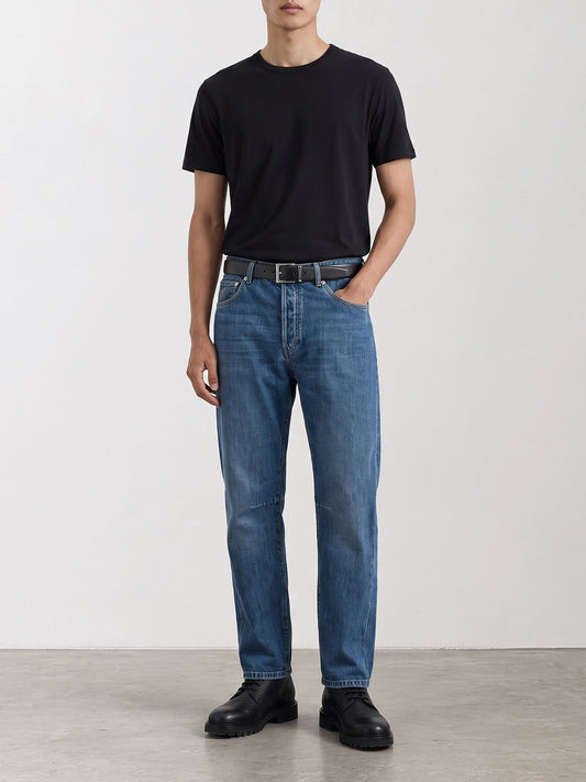 Crewneck t-shirts Solid colour Black - Tom Ford Men | PLP | VIETTI Online Store | 2