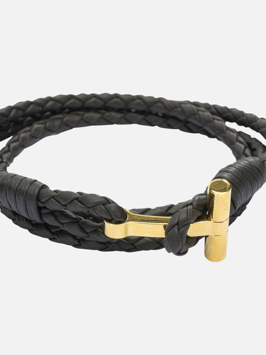 Bracelets 80% calf leather 20% brass Brown - Tom Ford Men | PLP | VIETTI Online Store | 2