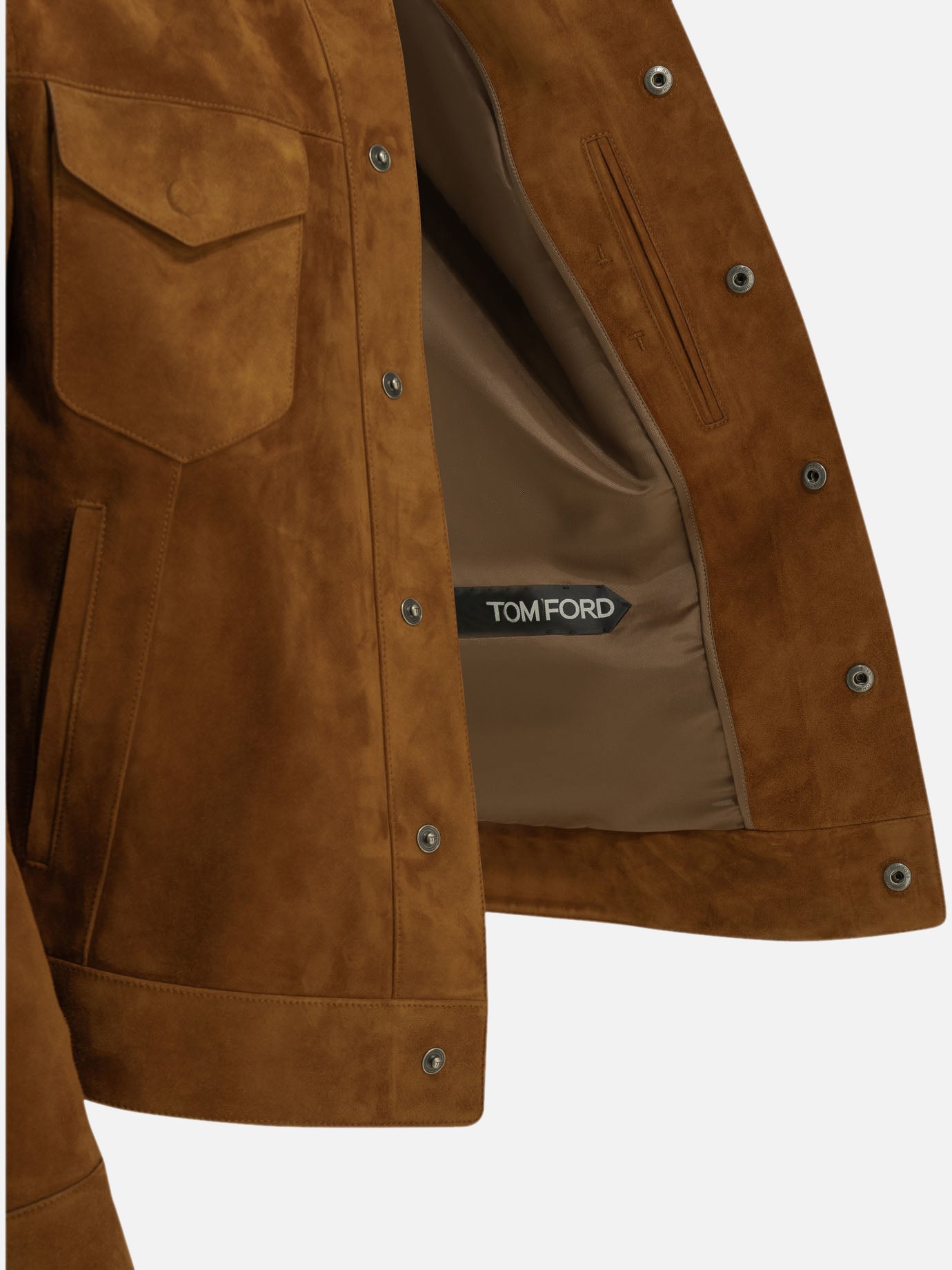 Leather jackets Solid colour Red - Tom Ford Men | PDP | VIETTI Online Store | Zoom-Modal_6