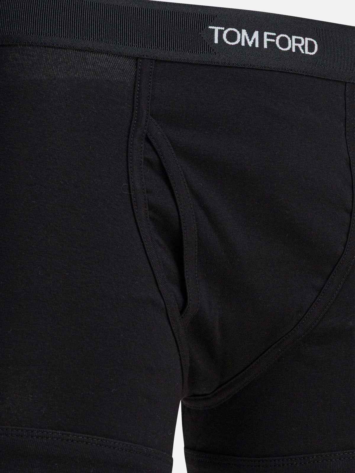 Tom Ford Cotton boxer shorts with logo Multicolor