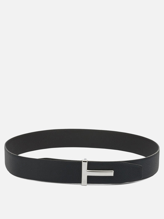 Leather belts 100% calf leather Brown - Tom Ford Men | PLP | VIETTI Online Store | 2
