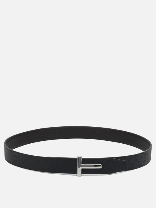 Leather belts 100% calf leather Brown - Tom Ford Men | PLP | VIETTI Online Store | 2