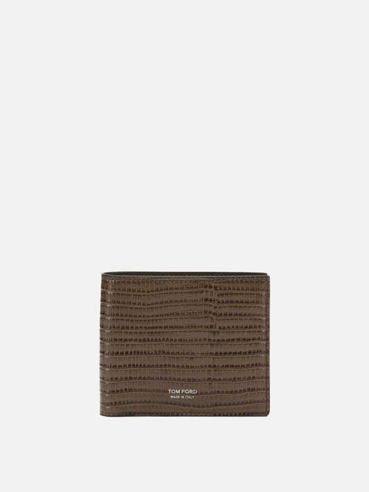 Tom Ford "Tejus T Line" Wallet Brown