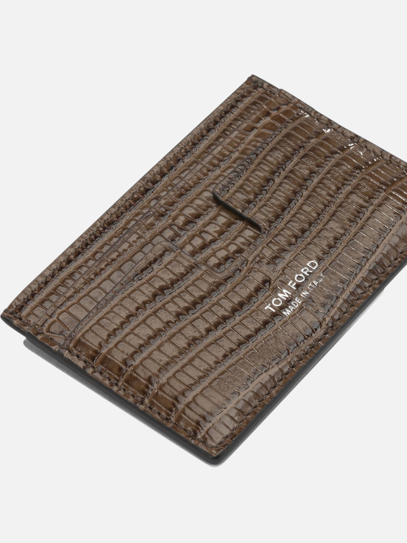Card holders 100% calf leather - Lining 100% sheep leather Brown - Tom Ford Men | PDP | VIETTI Online Store | Zoom-Modal_4