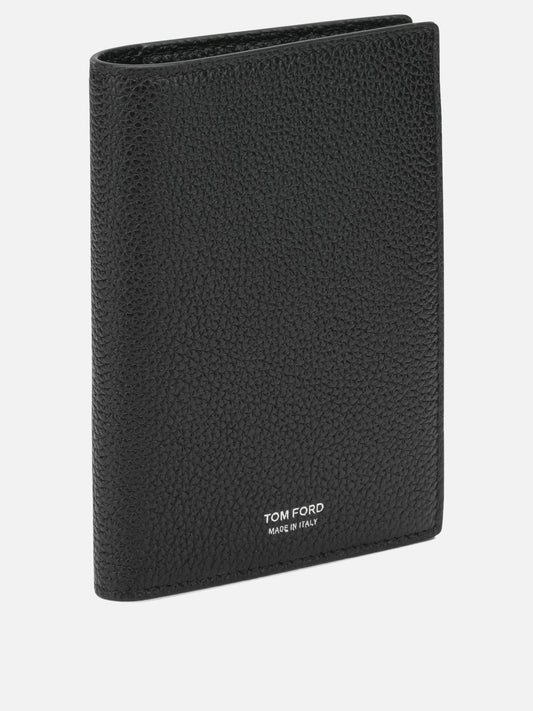 Portadocumenti 100% calf leather - Lining: 70% calf leather 30% sheep leather Nero - Tom Ford Uomo | PLP | VIETTI Online Store | 2