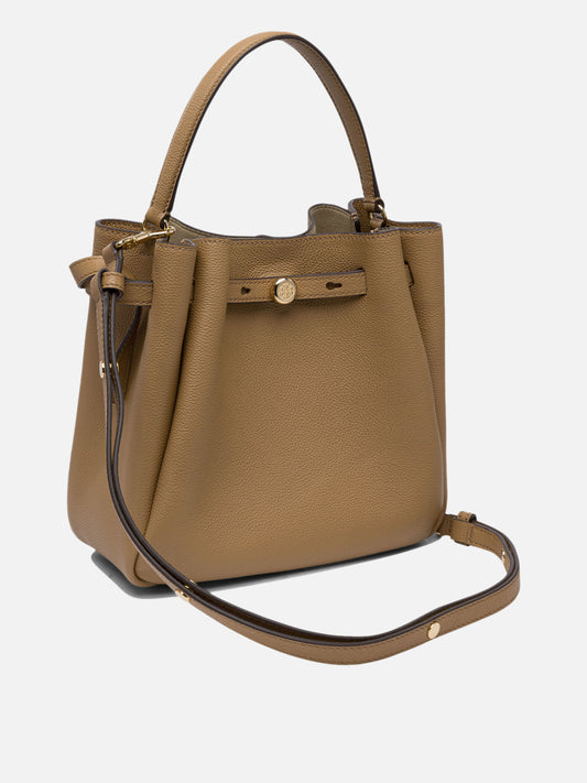 Tory Burch "Romy" Small Handbag Brown