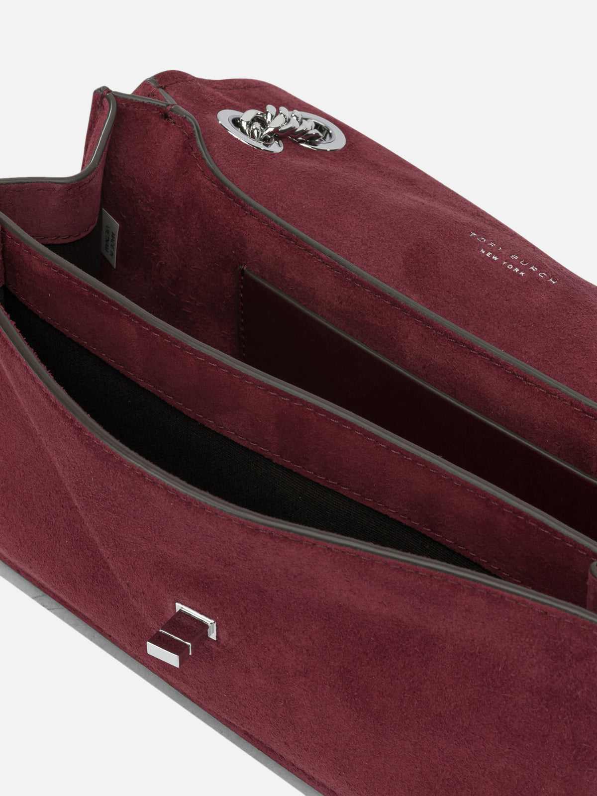 Tory Burch "Kira" Small Shoulder Bag Bordeaux