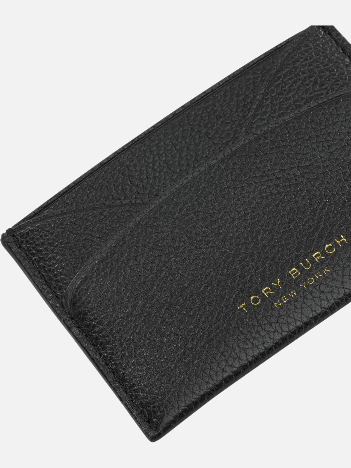 Tory Burch "Romy Flat" Card Holder Black