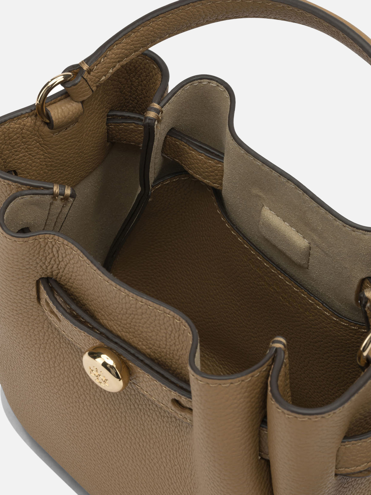 Tory Burch "Romy" Small Handbag Brown