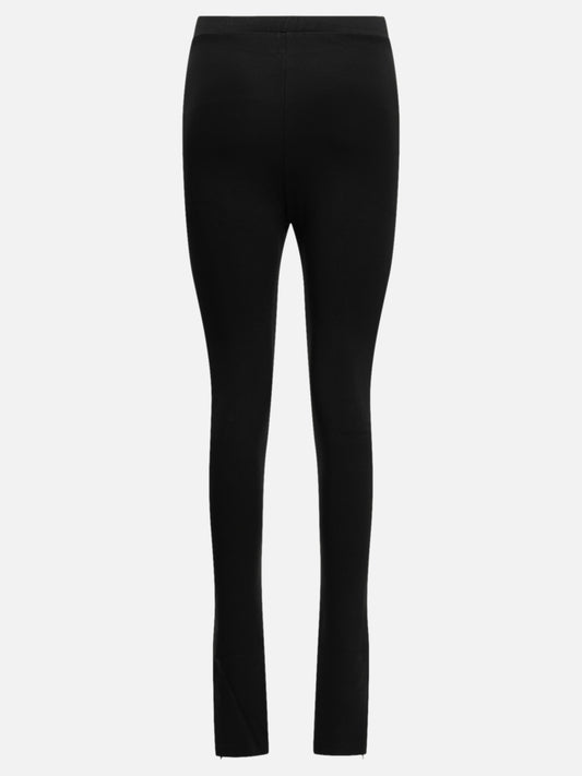 Toteme "Zip" Leggings Black