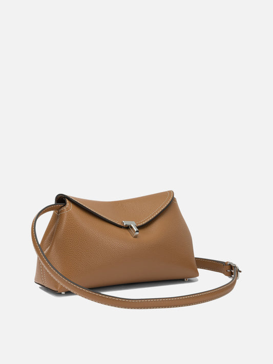 Pouch 100% cow leather - Lining: 60% polyurethane 40% polyamide Brown - Toteme Women | PLP | VIETTI Online Store | 2