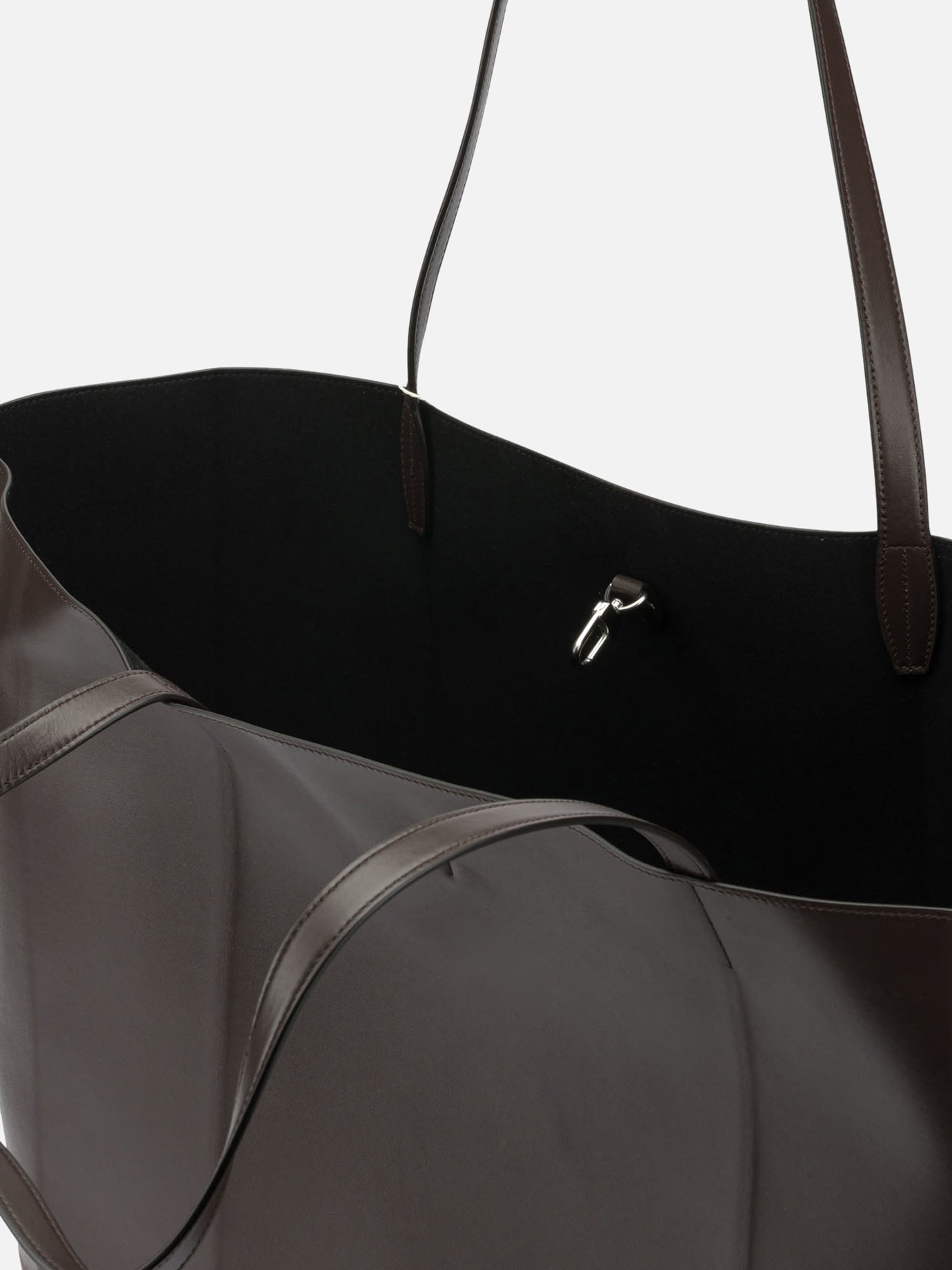 Medium bags 100% cow leather - Lining: 60% polyamide 40% polyurethane Brown - Toteme Women | PDP | VIETTI Online Store | Zoom-Modal_5