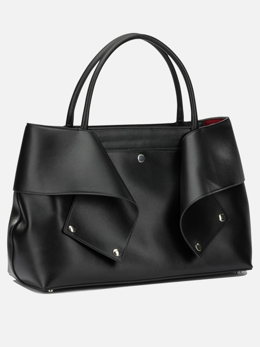 Toteme "Mercer" Large Handbag Black