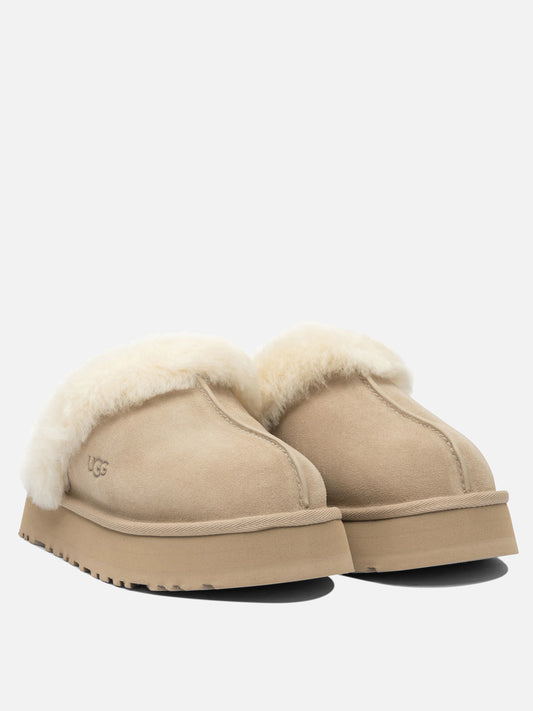 Ugg "Disquette" Slippers Beige