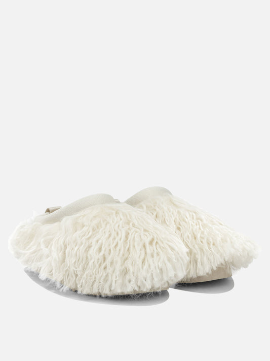 Ugg "Tazz Fluff Momma" Slippers White