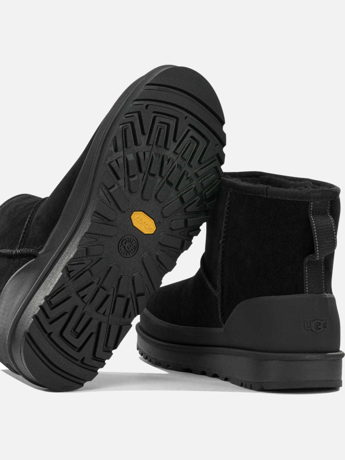 Ugg "Classic Mini Guard GTX" Pull-On Ankle Boots Black