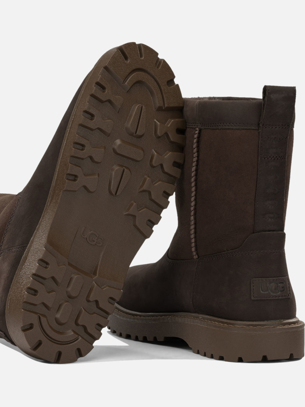 Ugg "Birch II" Pull-On Ankle Boots Brown