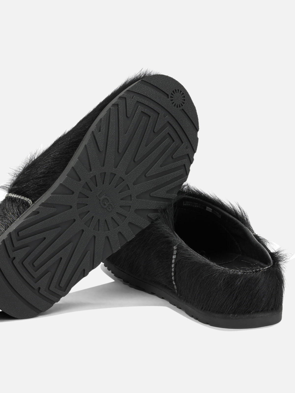 Ugg "Otzo Hair" Clogs Black